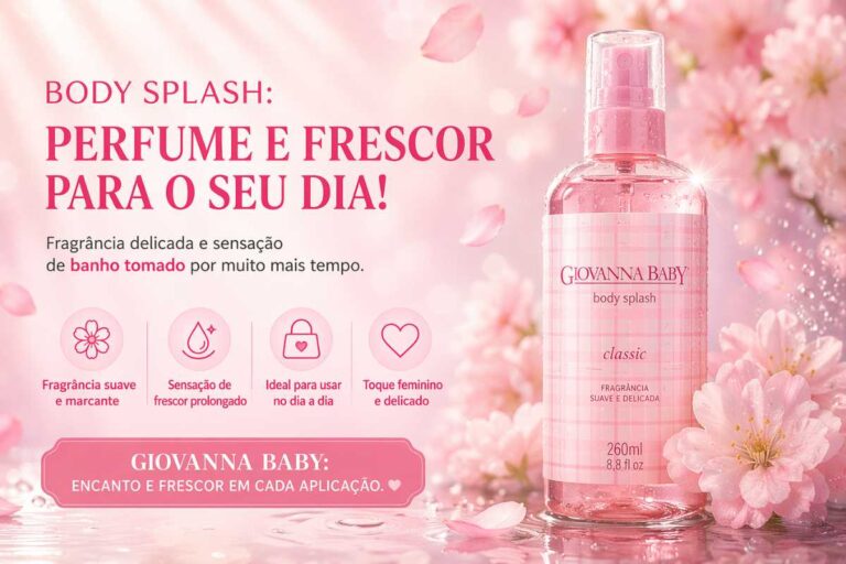 Body Splash Giovanna Baby: Frescor e Melhores Versões Body Splash Giovanna Baby: Frescor e Melhores Versões